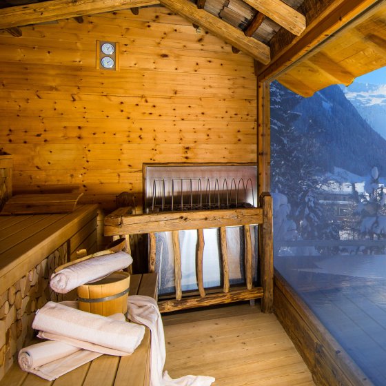 Saalbach Hinterglemm Hotel Alpin Juwel wellness sauna