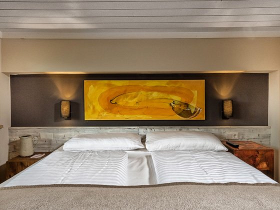 Saalbach Hinterglemm hotel doppelzimmer kunst 1531894319