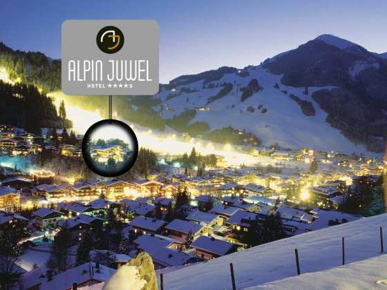 hotel alpin juwel saalbach hinterglemm lage