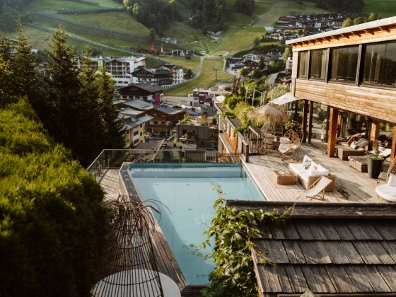 hotel alpin juwel saalbach hinterglemm sommer sommerurlaub