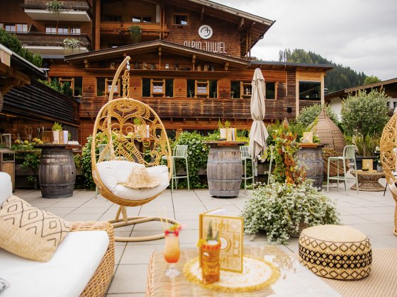 hotel alpinjuwel rooftop saalbach hinterglemm