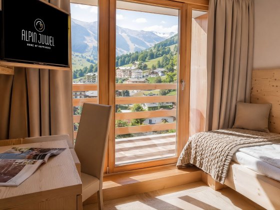 hotel alpinjuwel einzelzimmer rubin saalbach hinterglemm