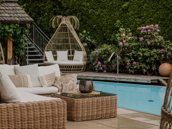 hotel alpinjuwel pool outdoorpool juwellspa wellness saalbach hinterglemm 4