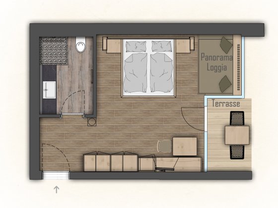 saalbach hinterglemm doppelzimmer rubin 1