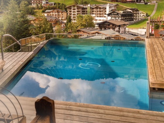 saalbach hinterglemm hotel alpin juwel sauna sommer