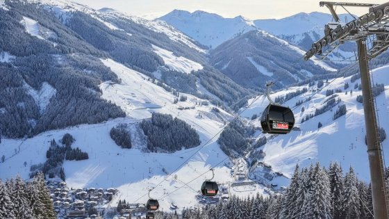saalbach hinterglemm reiterkogelbahn bergbahn skifahren