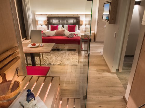 saalbach hinterglemm romantik suite rubin a