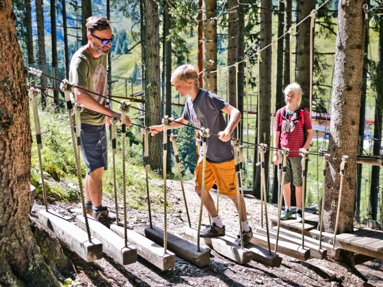 sommerurlaub saalbach hinterglemm baumzipfelweg familie 1