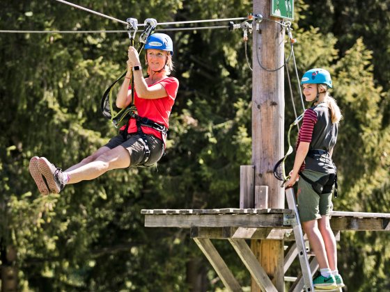 sommerurlaub saalbach hinterglemm hochseilpark familie 1