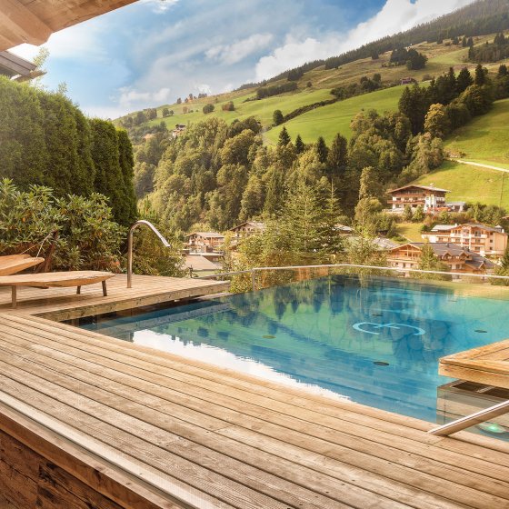 wellnesshotel saalbach hinterglemm sommer sauna