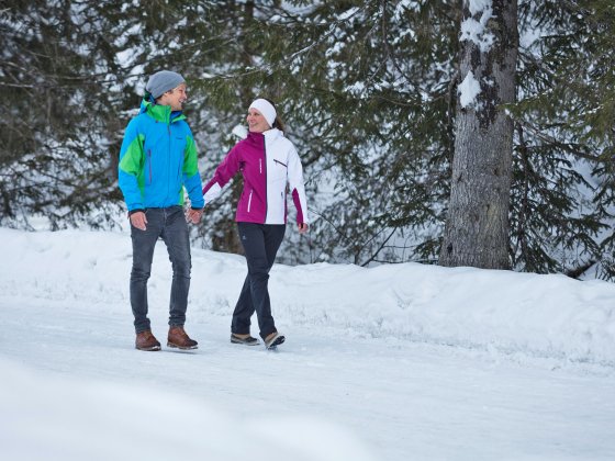 winterurlaub saalbach hinterglemm winterwandern